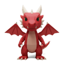 Dragon — a low-poly creature from Mytharus