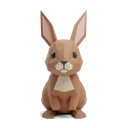 Rabbit — a low-poly creature from Mytharus
